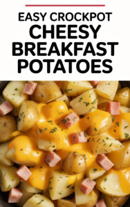 Morning Magic: Effortless Crockpot Cheesy Breakfast Potatoes - Slow